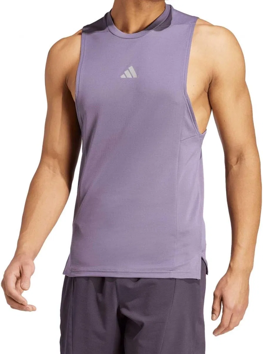 Мужской топ для тренировок adidas Heat.Rdy, Shadow Violet — фото 4