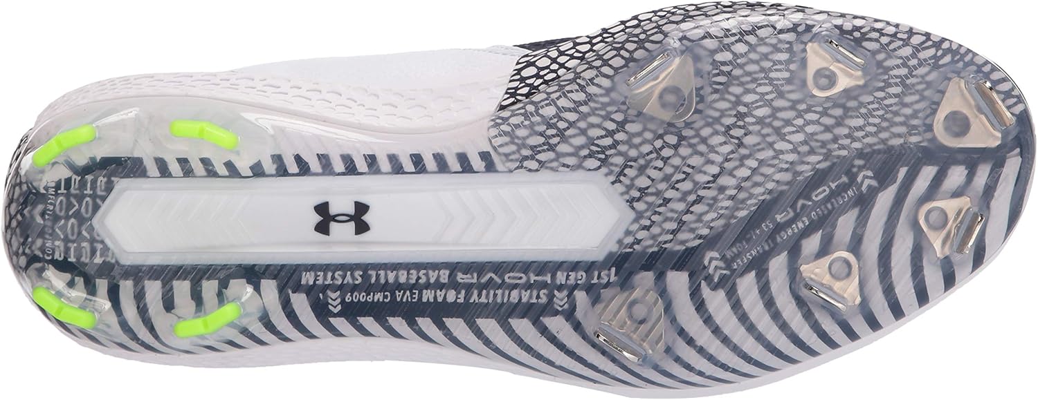 Бейсбольные кроссовки Under Armour Men's Harper 5 Low St, темно-синий/белый — фото 4