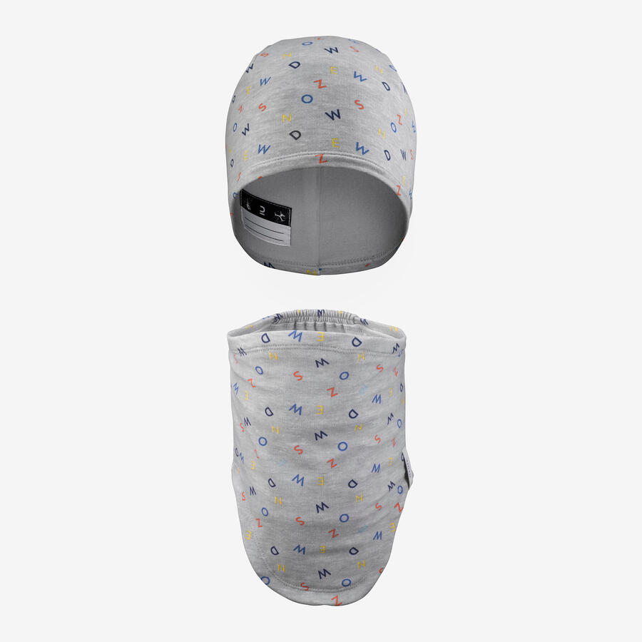 

WEDZE Шапка и шарф детские - белые