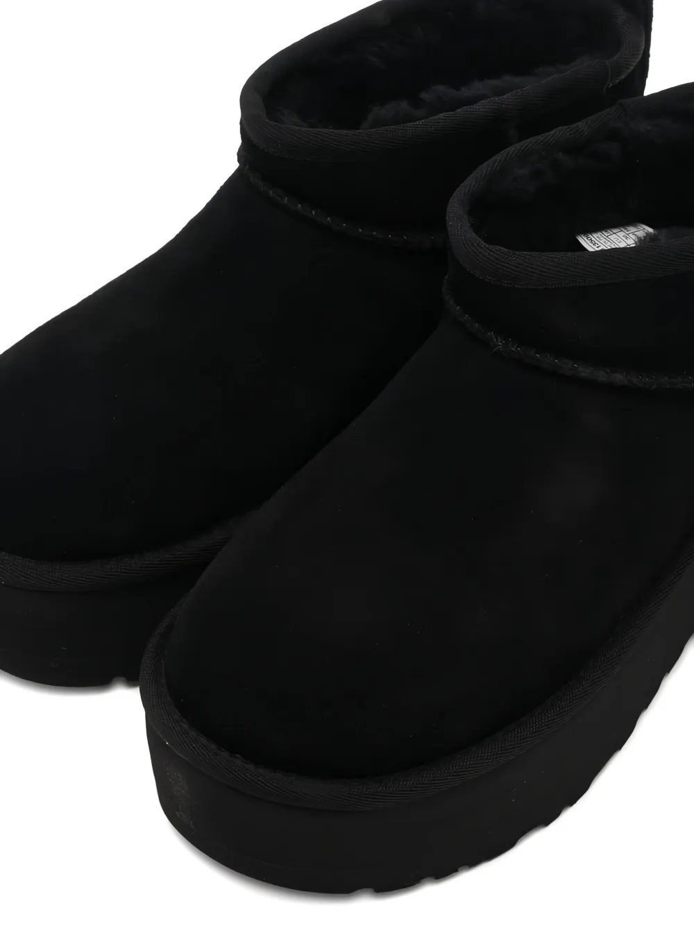 Мини-сапоги на платформе 50 мм Ugg, черный — фото 4