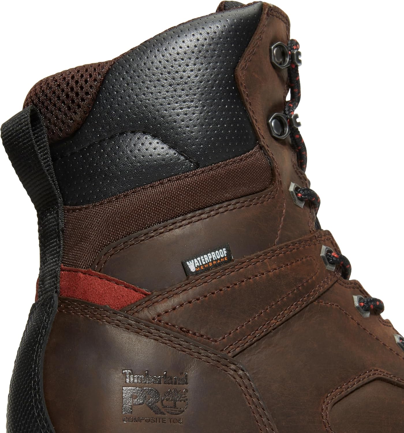 Timberland PRO мужские ботинки Titan Ev 8 дюймов с композитным защитным носком, водонепроницаемые, утепленные, Brown-2024 New — фото 3