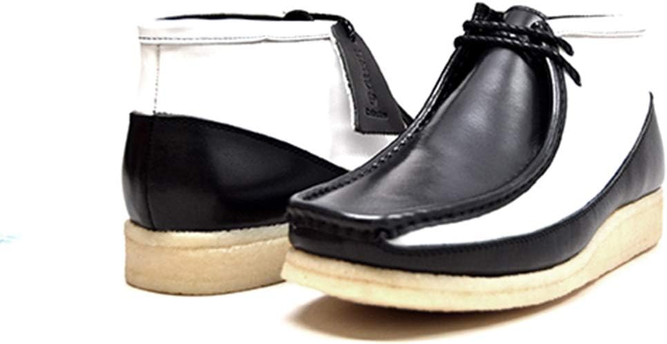 

Коллекция British Walkers Мужские кожаные и замшевые ботинки на шнуровке British Collection, белый/черный