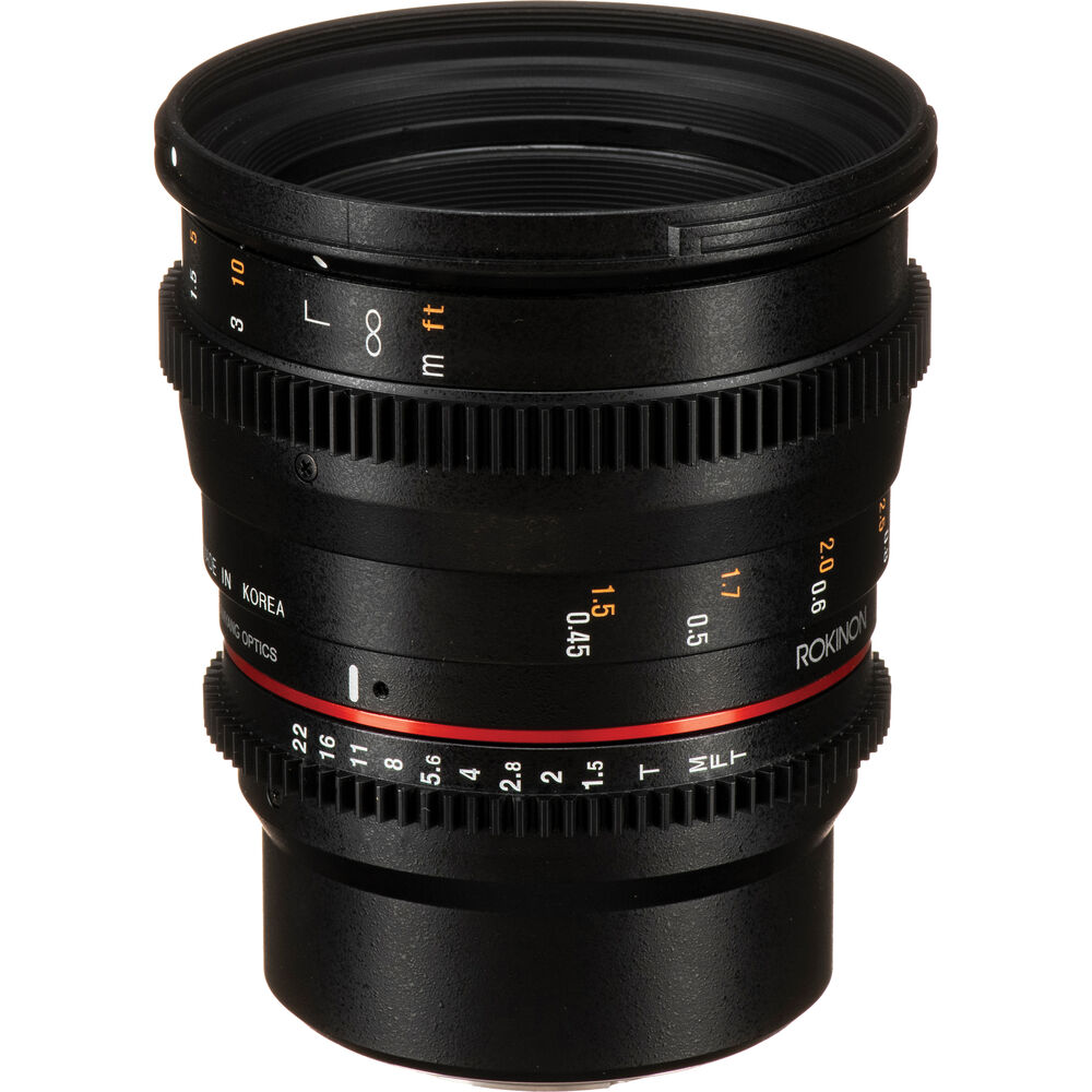 

Объектив Rokinon 50mm T1.5 AS UMC Cine DS для Micro Four Thirds