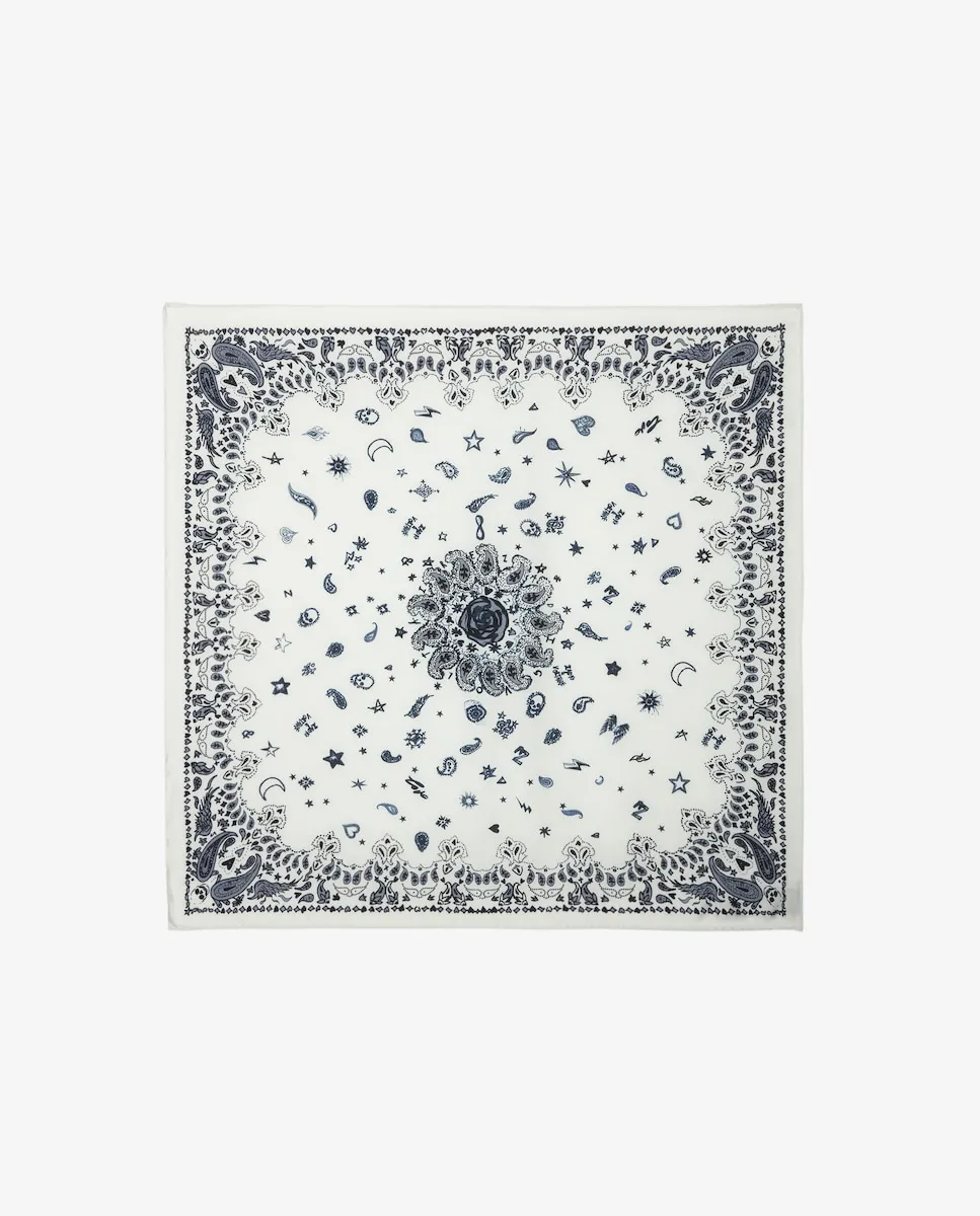 

Платок Debbie Bandana 65 для женщин Zadig & Voltaire, синий