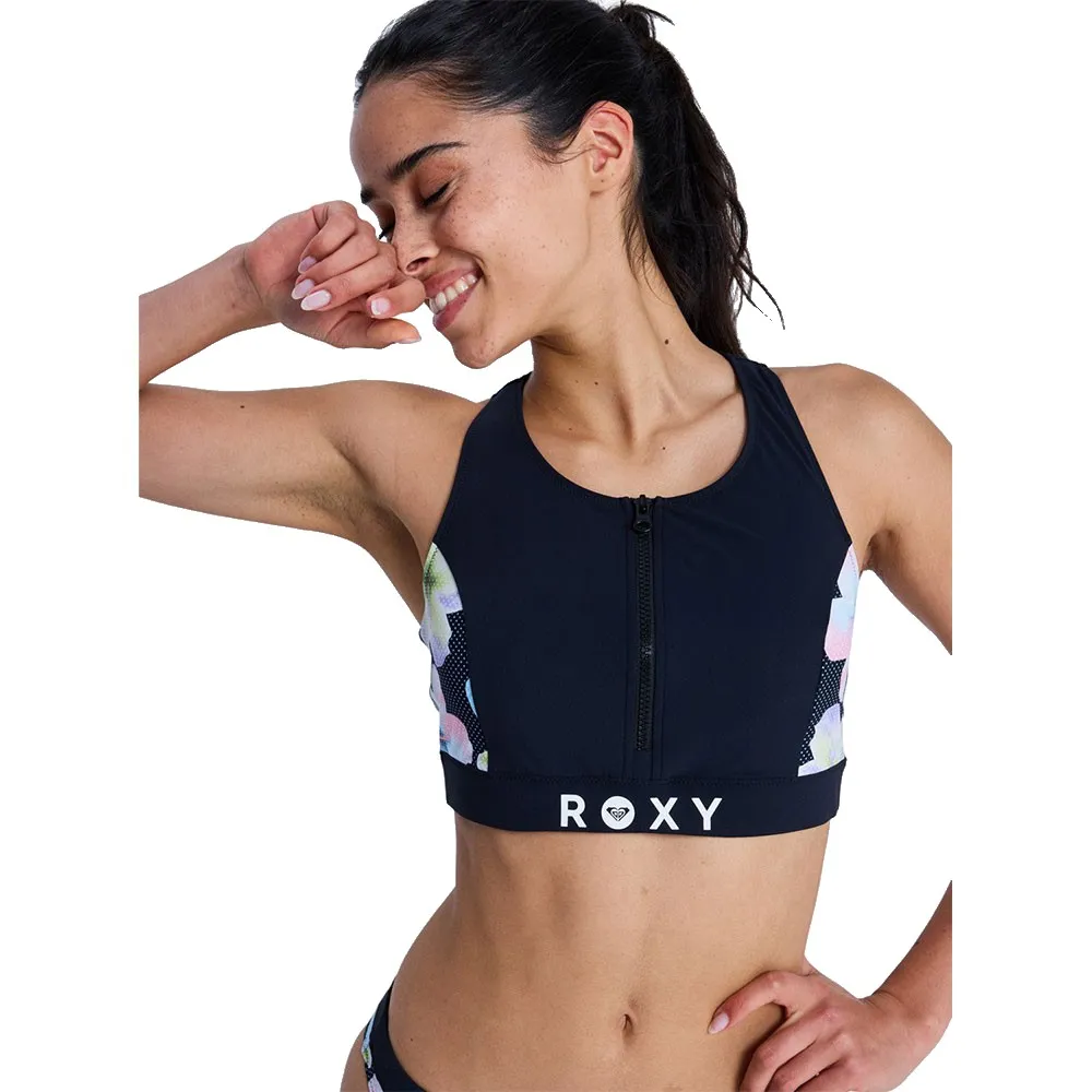 

Укороченный топ для бикини Roxy Active, синий