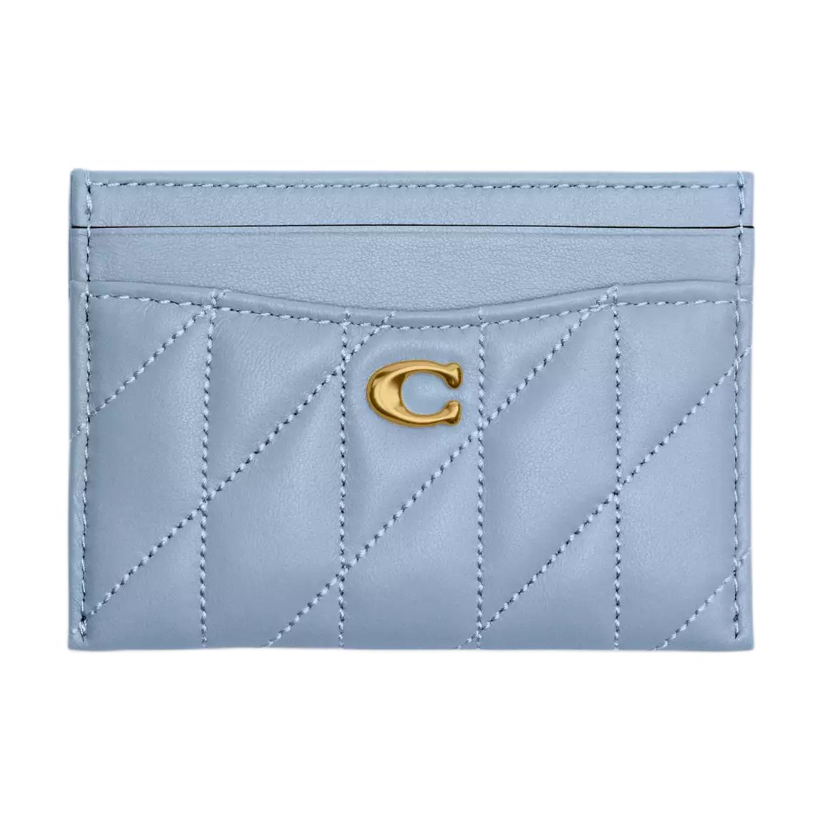 

COACH Кожаный картхолдер мини женский гиацинтовый, Hyacinth Color