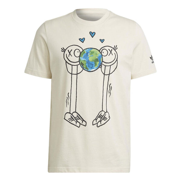 

Футболка Adidas Originals x Andr Saraiva Tee 'Non Dyed', мультиколор