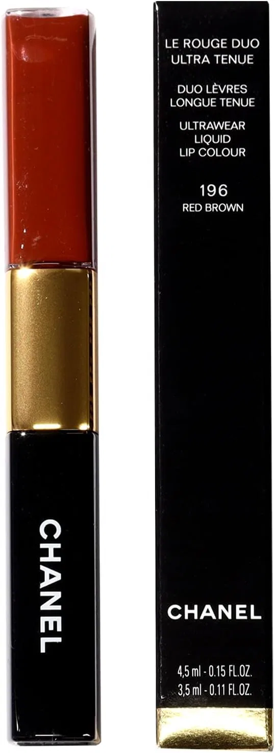 Помада-блеск для губ CHANEL Le Rouge Duo Ultra Tint 196 Red Brown 8 мл