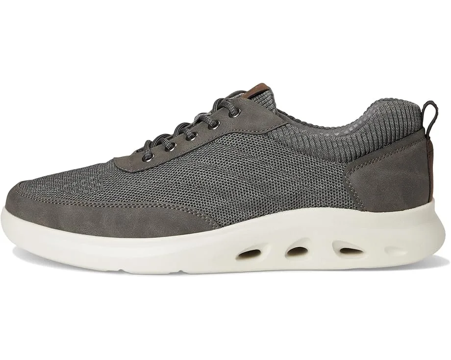 Кроссовки Nunn Bush Ponte Knit Moc Toe Sneakers Hybrid Oxford Casual Lightweight Athletic Style Lace Up, Gray — фото 4