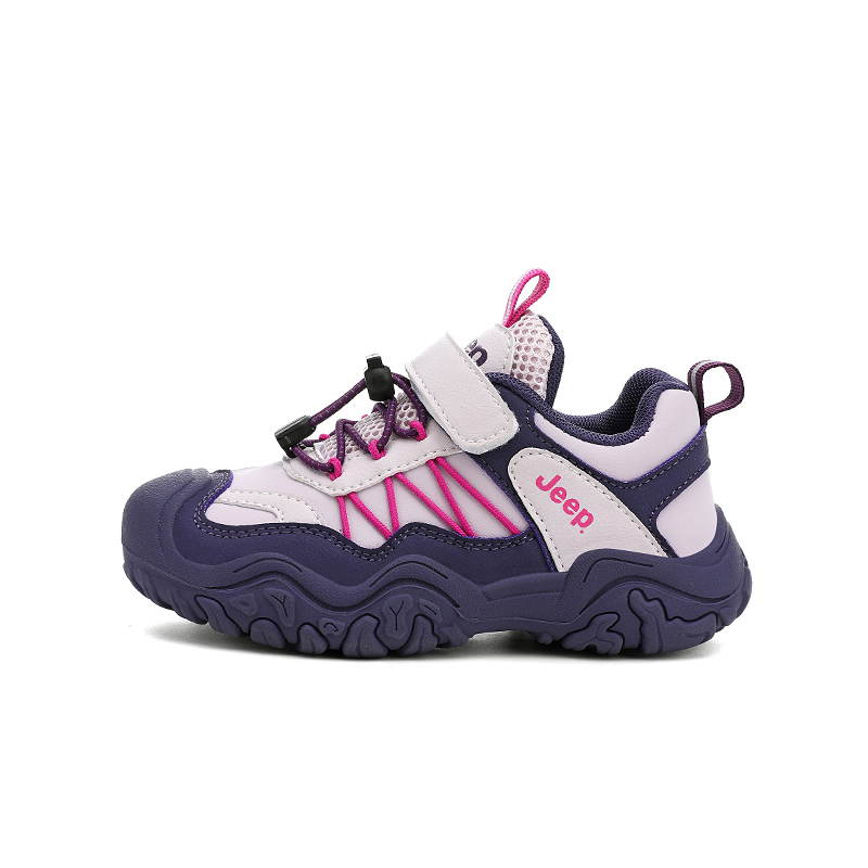 

Jeep Детские баскетбольные кроссовки низкие Slip Resistant Lightweight Cushioning Pink Purple