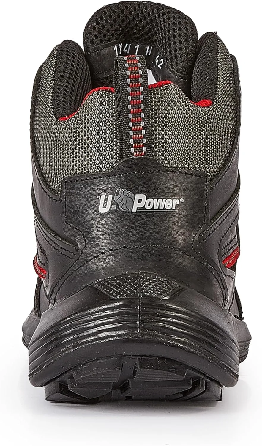 Мужская защитная обувь U Power Teak S ESD S3s Fo Sr, черный/красный — фото 3