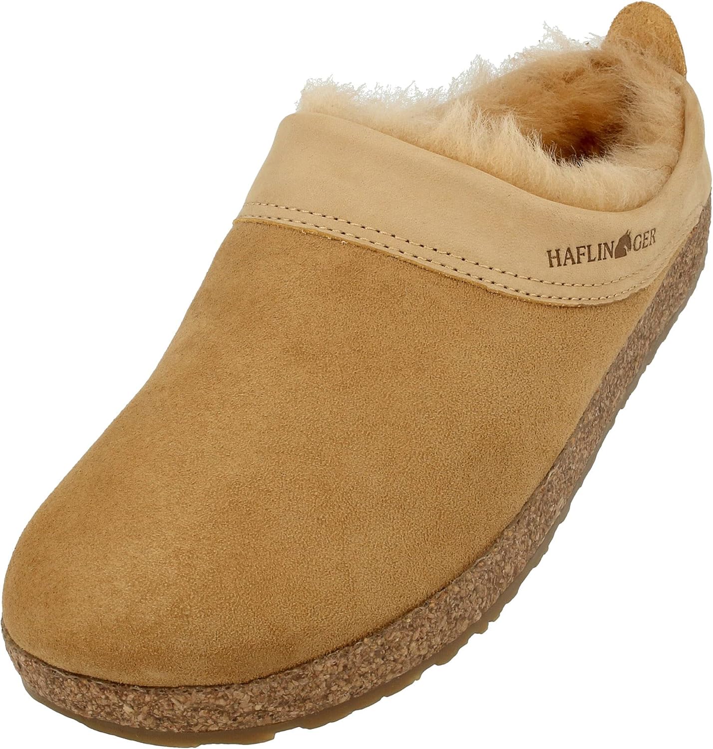 

Сабо унисекс HAFLINGER Snowbird из овчины, Tan
