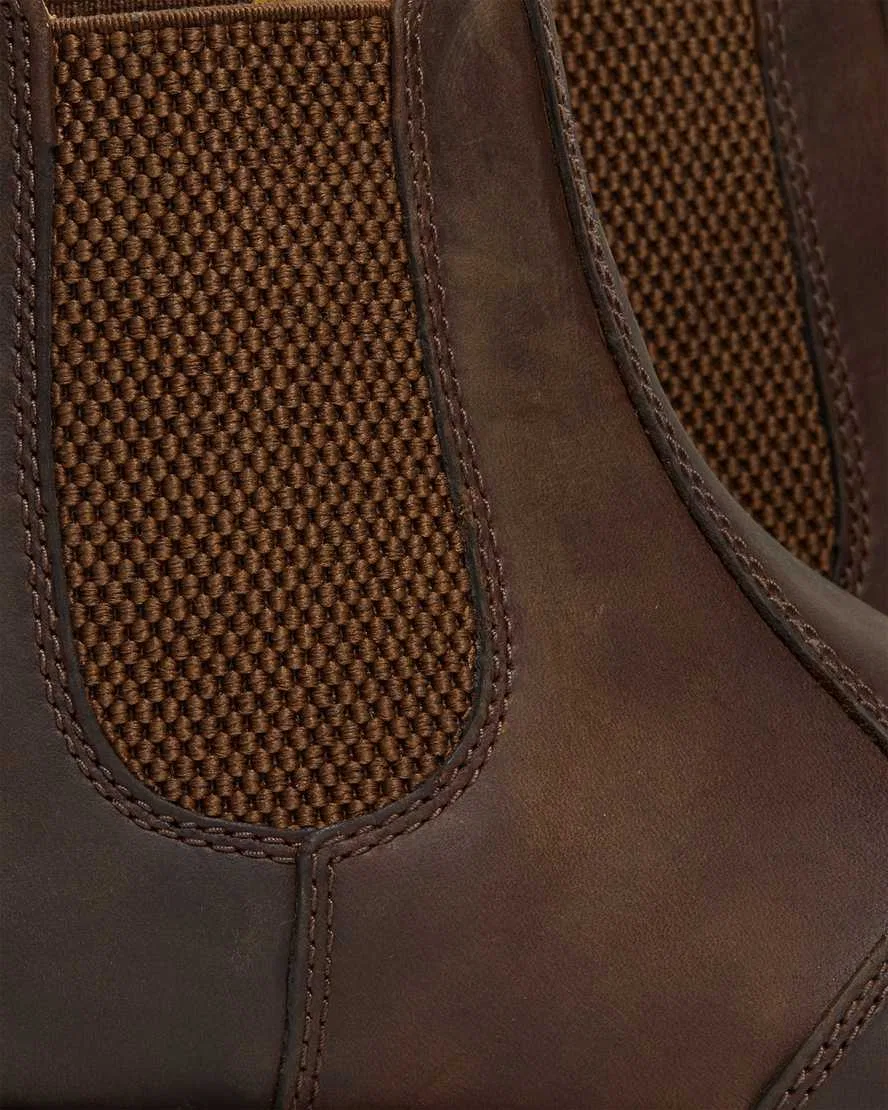 2976 Кожаные ботинки Челси Crazy Horse Dr Martens, коричневый — фото 3