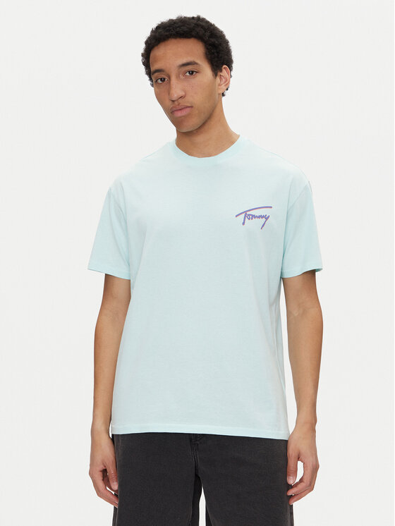 

Футболка свободного кроя Faded Graphic DM0DM20768 Tommy Jeans, зеленый