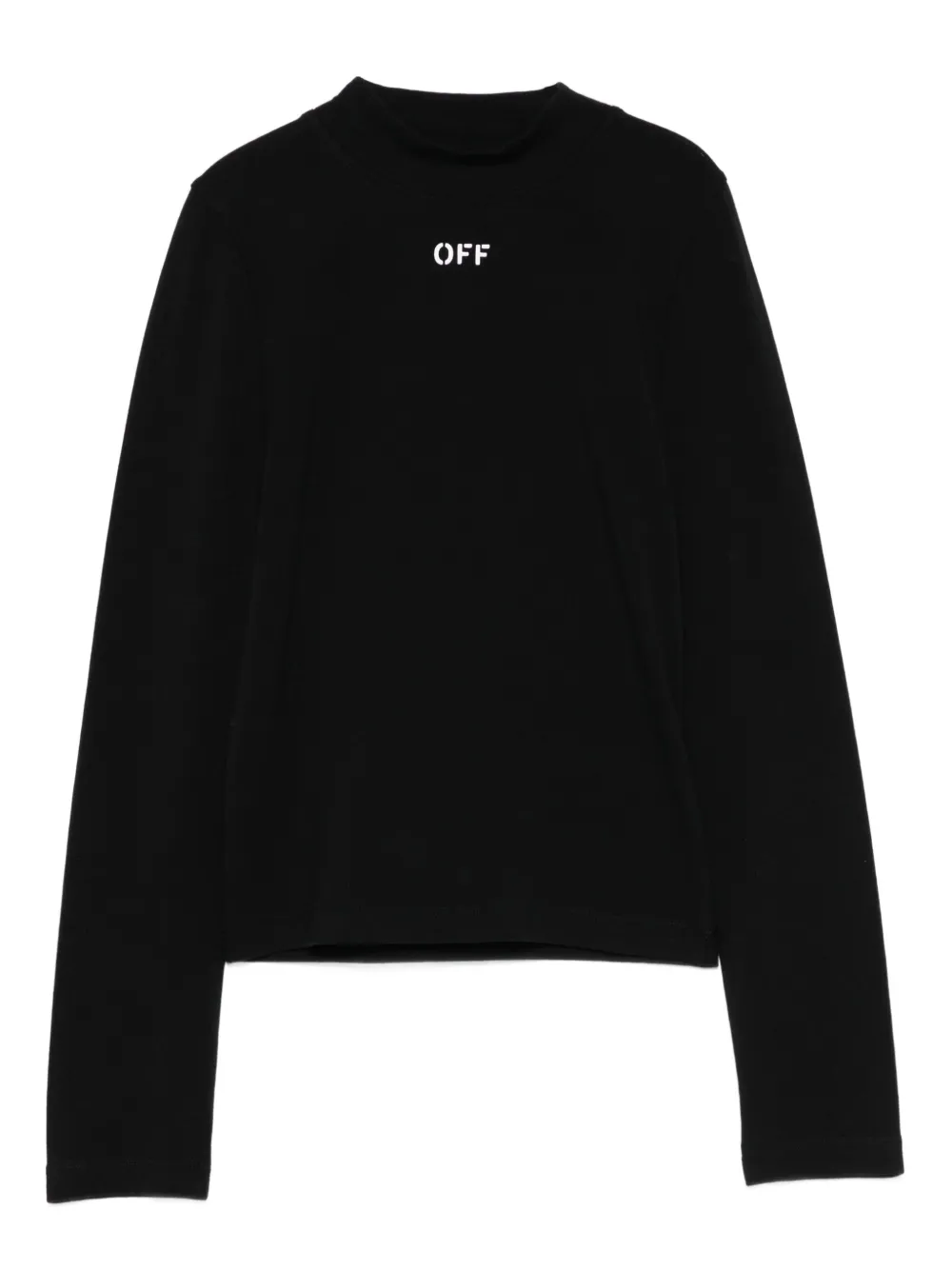 

Футболка с логотипом OFF-WHITE KIDS, черный