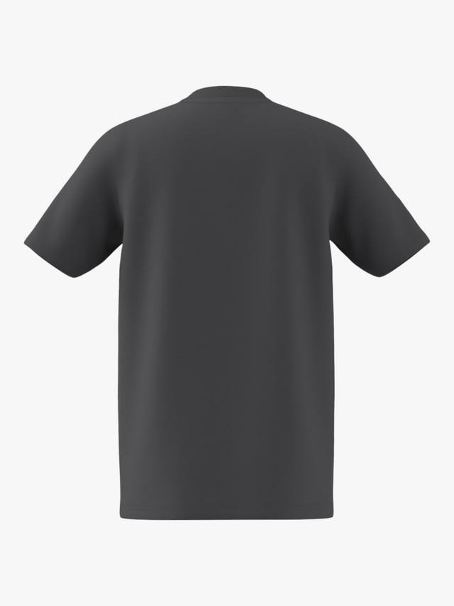Детская футболка с камуфляжным линейным принтом adidas, Grey — фото 2