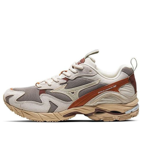 

Кроссовки wave rider 10 'vintage khaki sand pumpkin' Mizuno, хаки