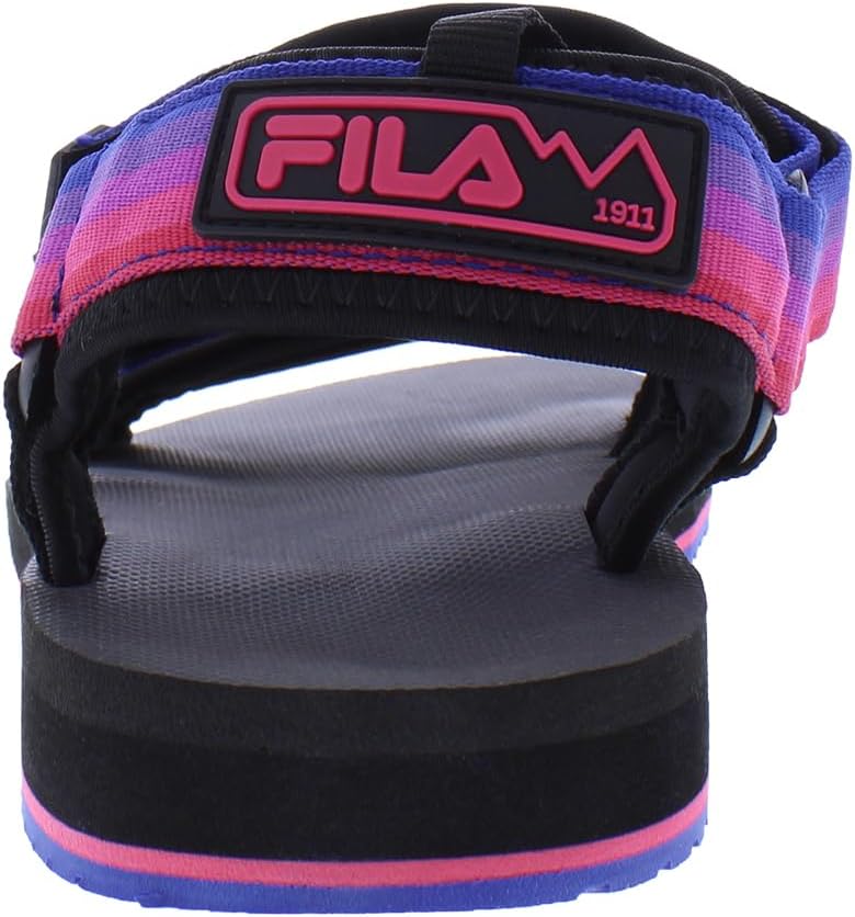 Мужские сандалии Fila Drifter TS Strap Slide, черный/фиолетовый/розовый — фото 4