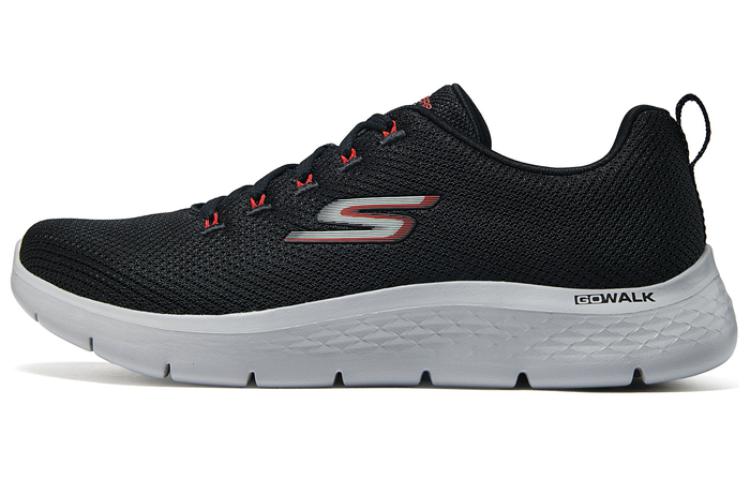 

Skechers Низкие повседневные кроссовки Shock Absorbers, мужские, черно-красные