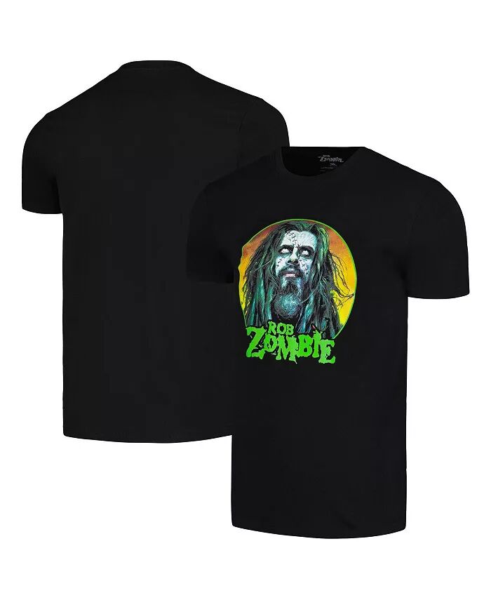

Мужская черная футболка с изображением Роба Зомби Global Merch