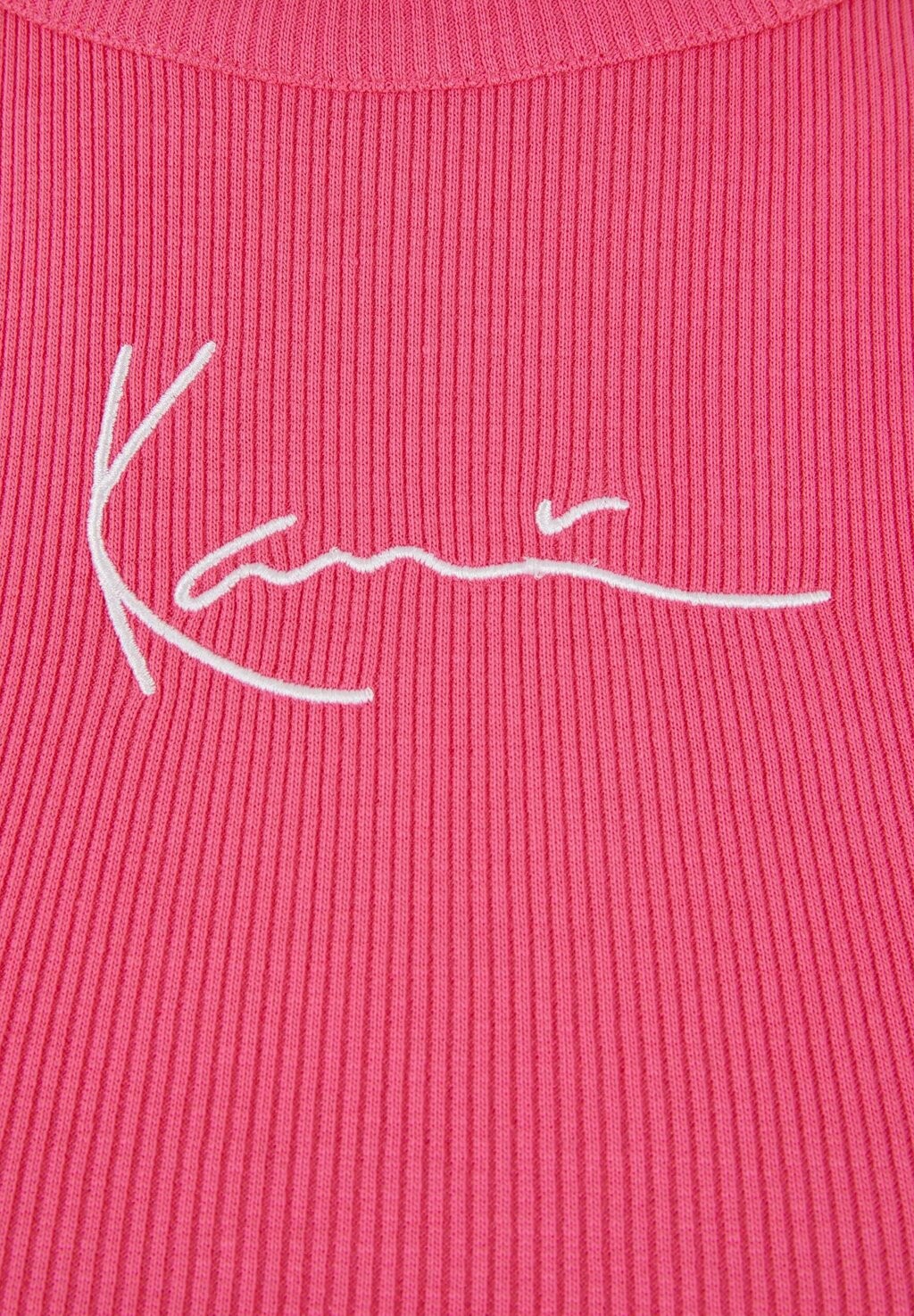 

Топ Small Signature Essential Racer Karl Kani, розовый