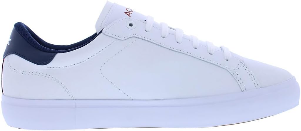 Кроссовки Lacoste Powercourt для мужчин, White, Navy/Red — фото 2