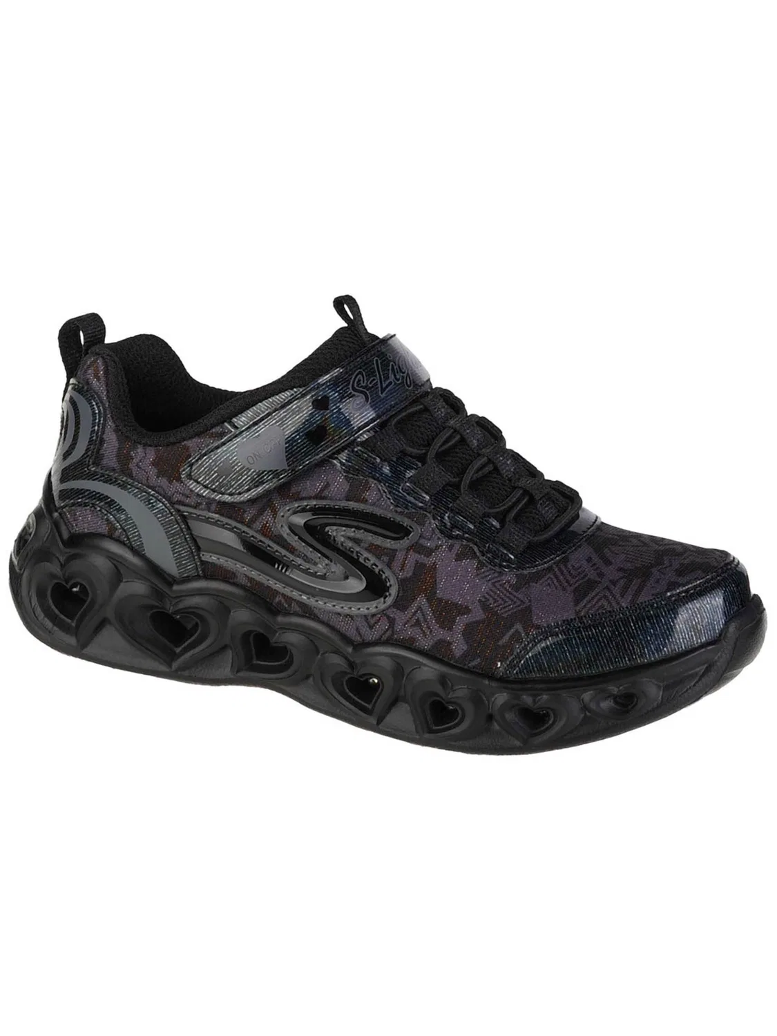 Кроссовки 'Skechers Heart Lights' Skechers, Black — фото 2