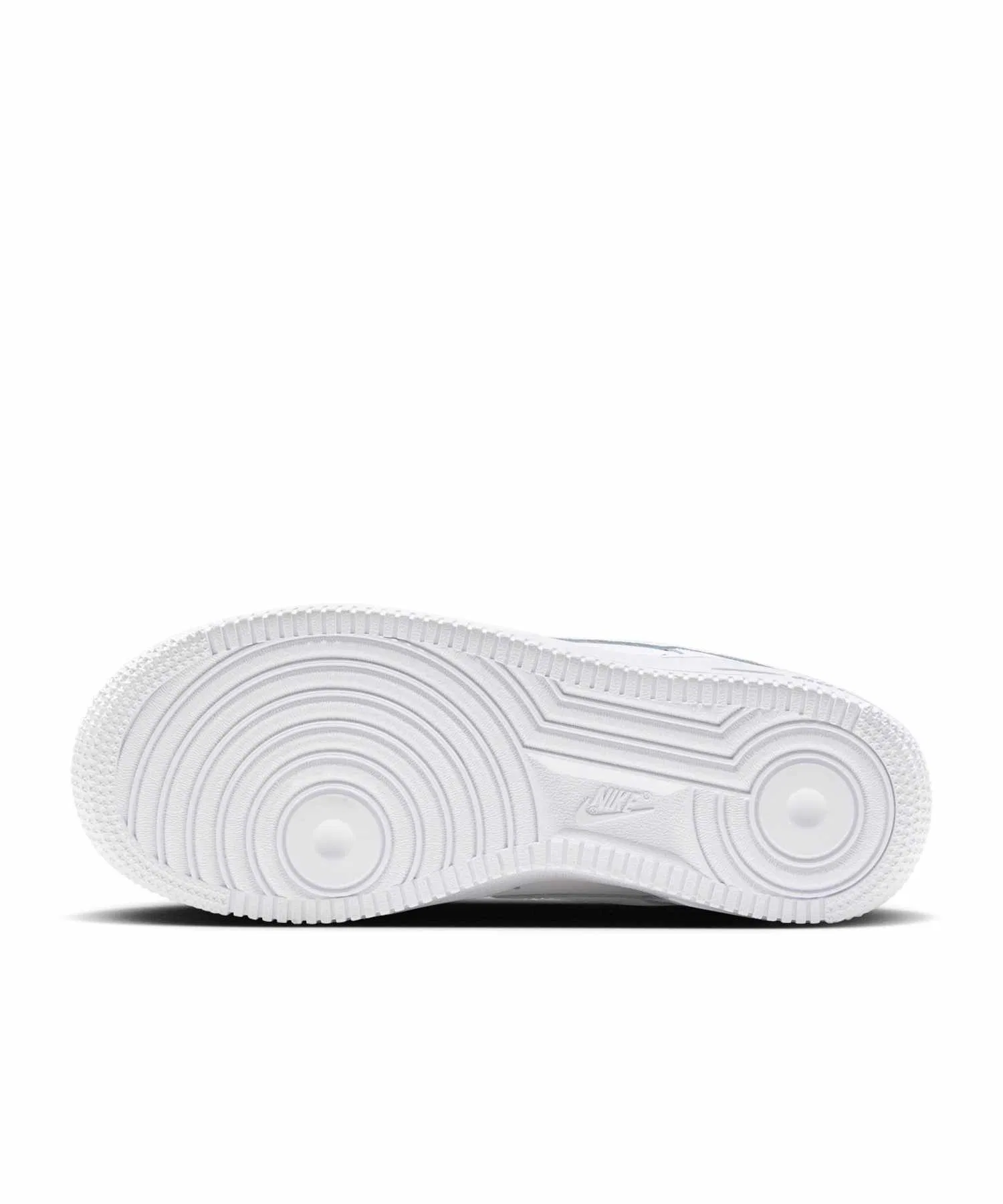Детские кроссовки Nike Air Force 1 LE из искусственной кожи белые — фото 2