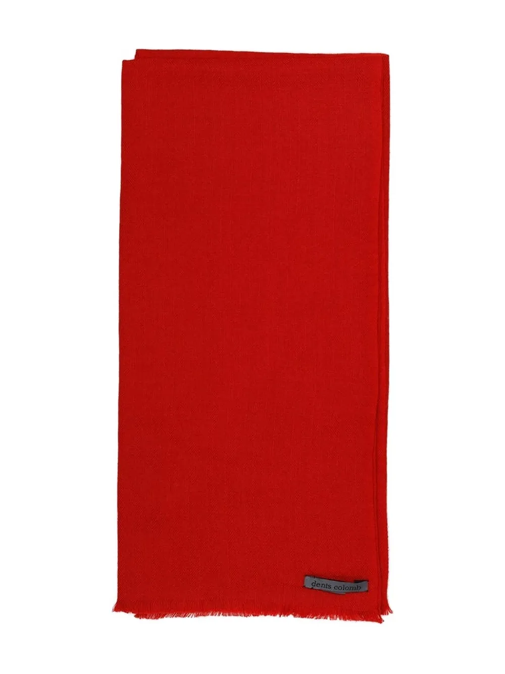 

Шарф Kasumi с бахромой Denis Colomb, красный