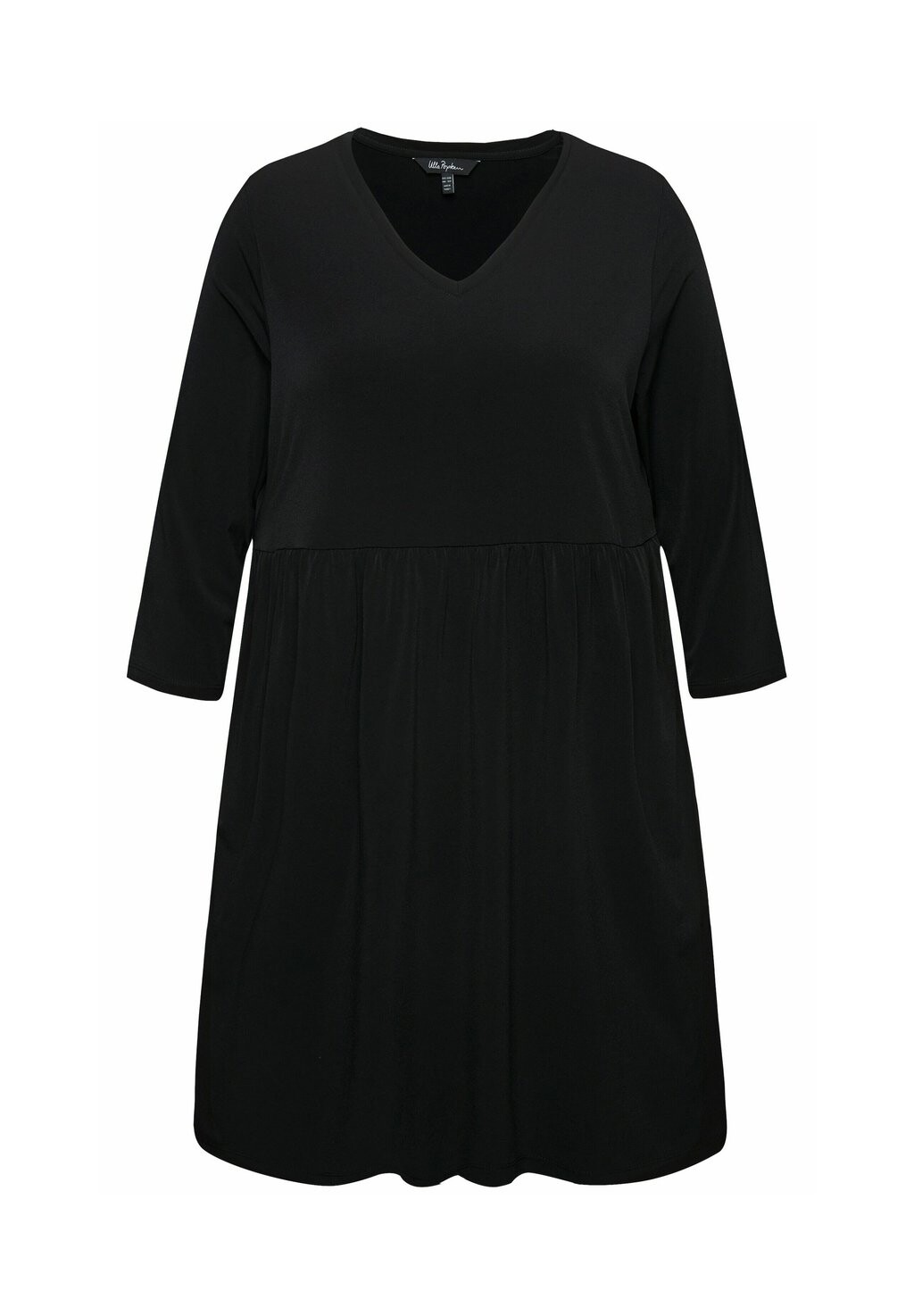 

Топ с длинными рукавами EMPIRE V-NECK SWING Ulla Popken, черный