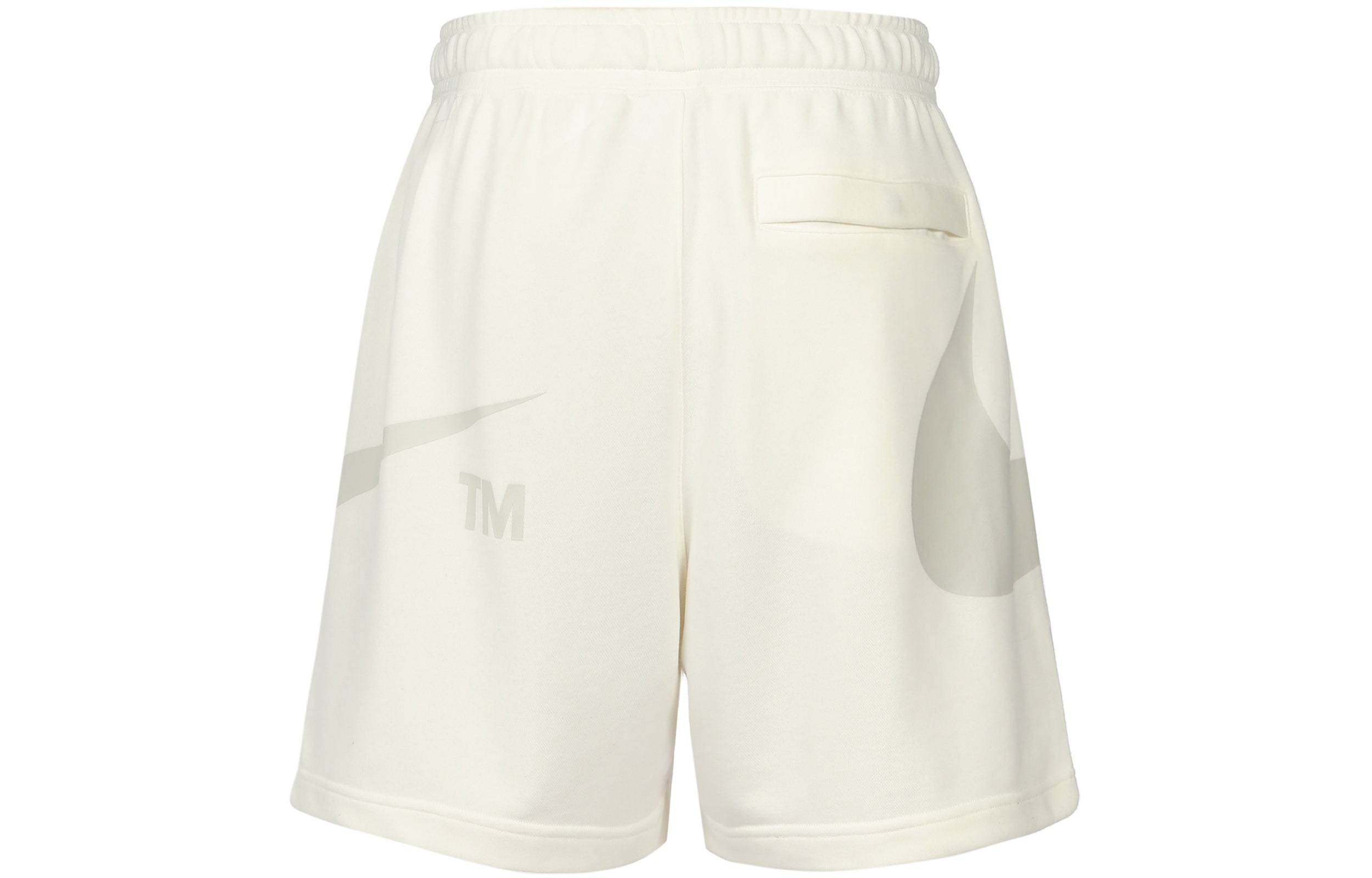 Шорты Men's Nike Solid Color Logo Printing Elastic Waistband Shorts Black DD5998-133 — фото 2