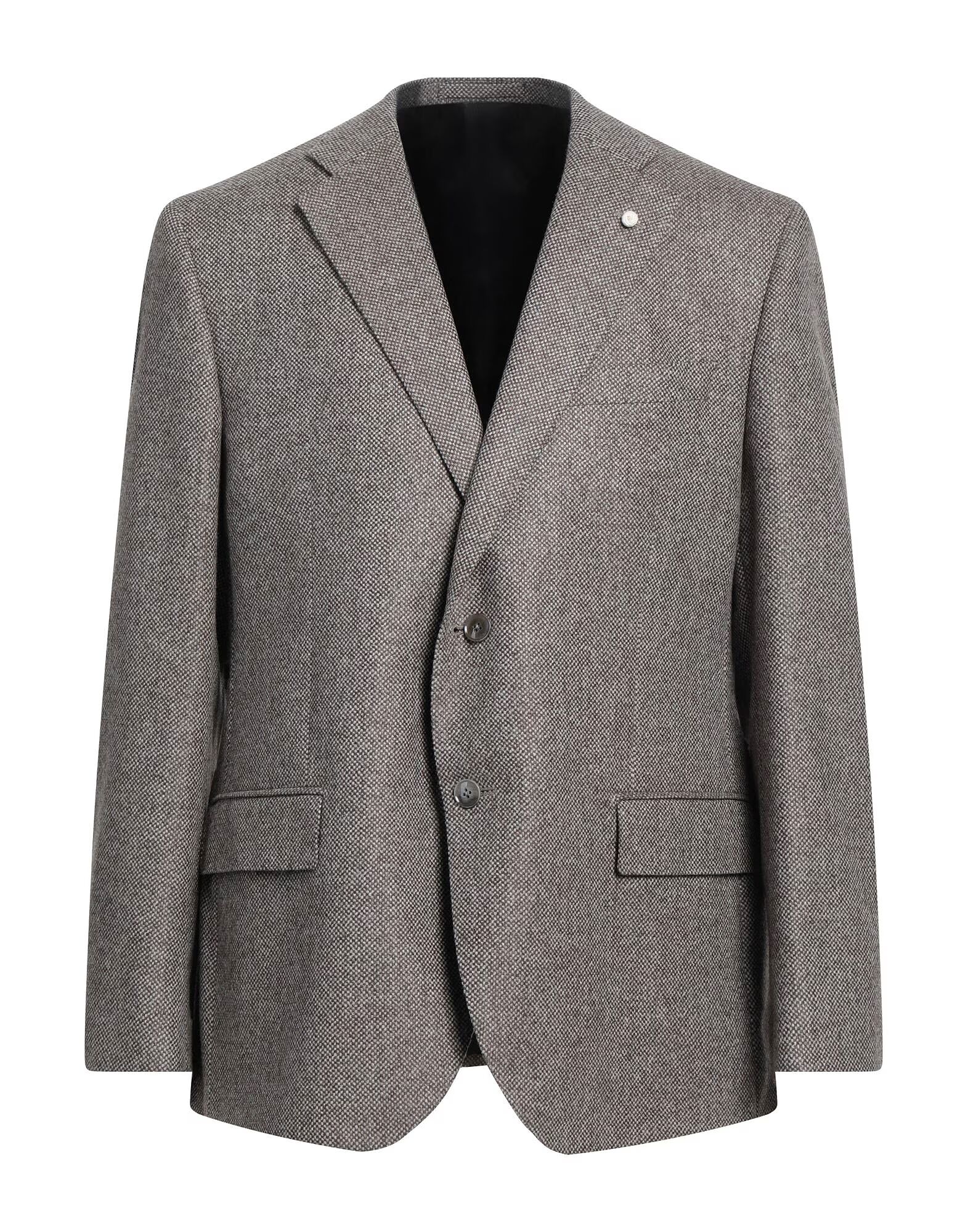 

Блейзер Luigi Bianchi Mantova, серый