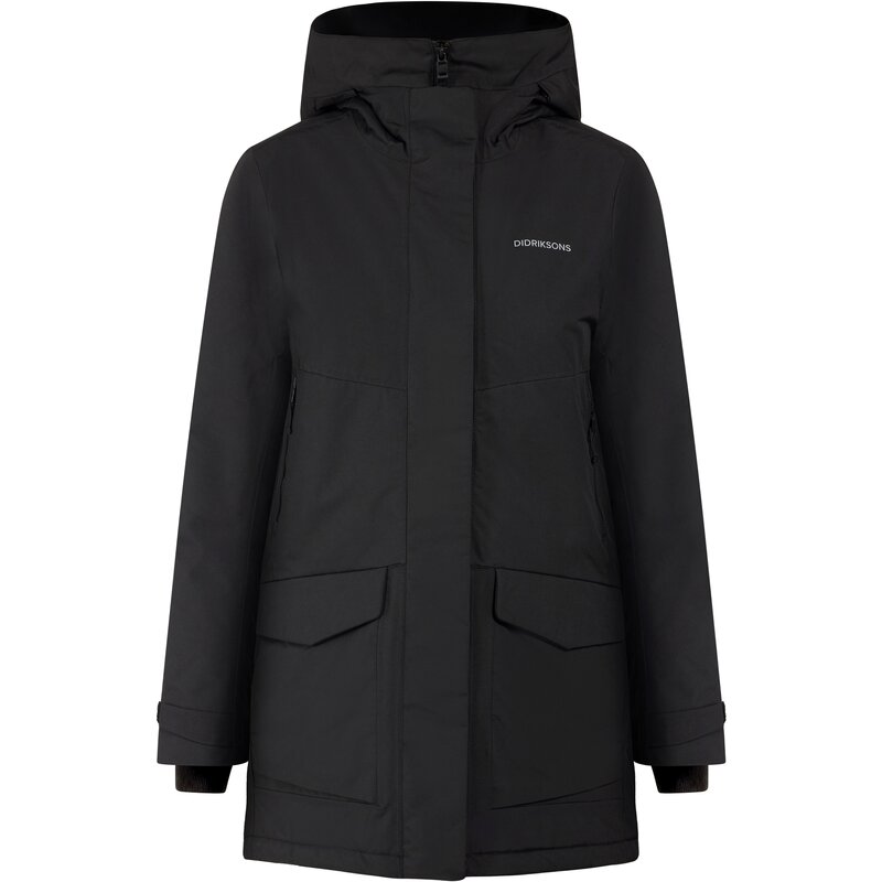 

Coat Frida WNS Parka 7 Didriksons, черный