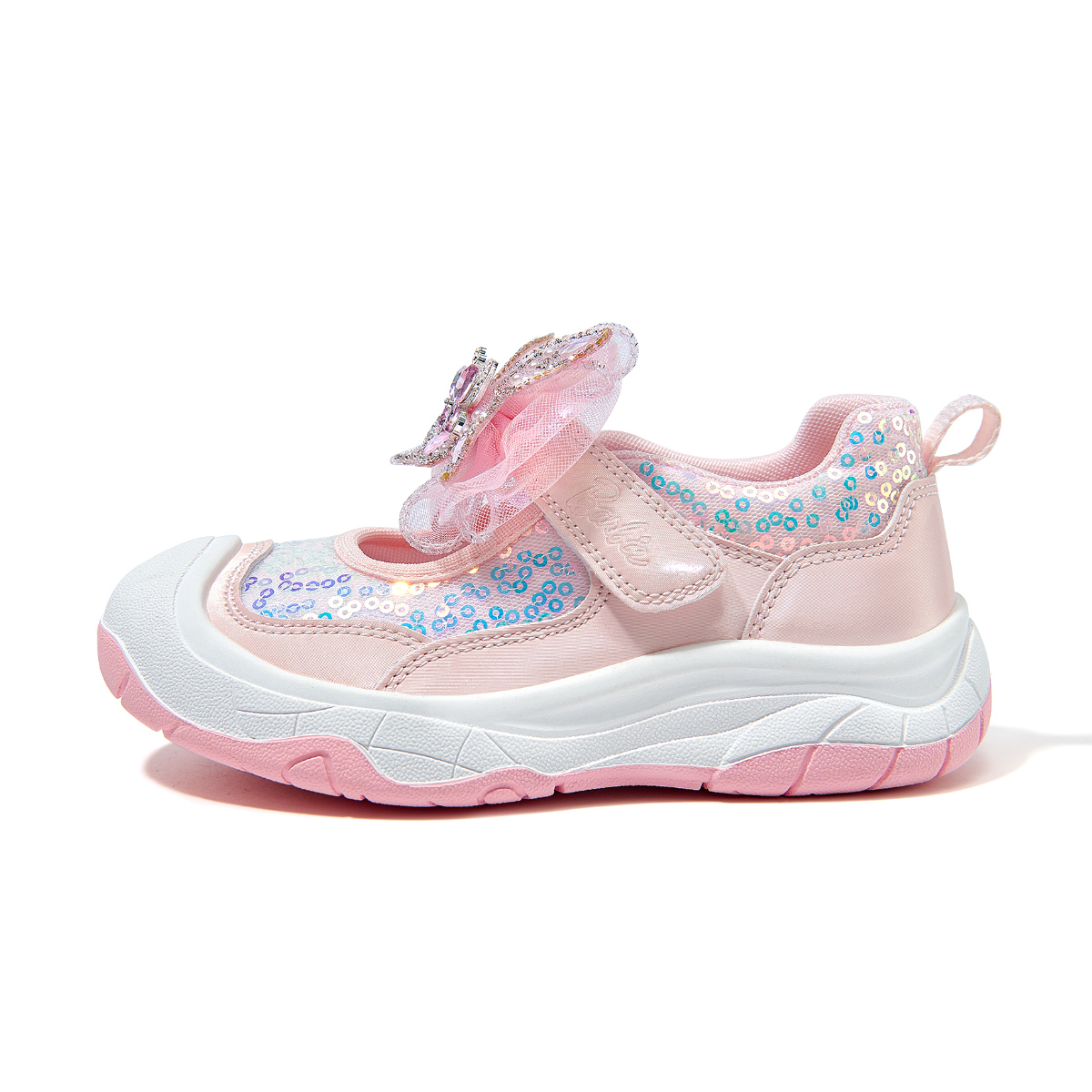 

Princess Low Top детские повседневные кроссовки Barbie, розовый
