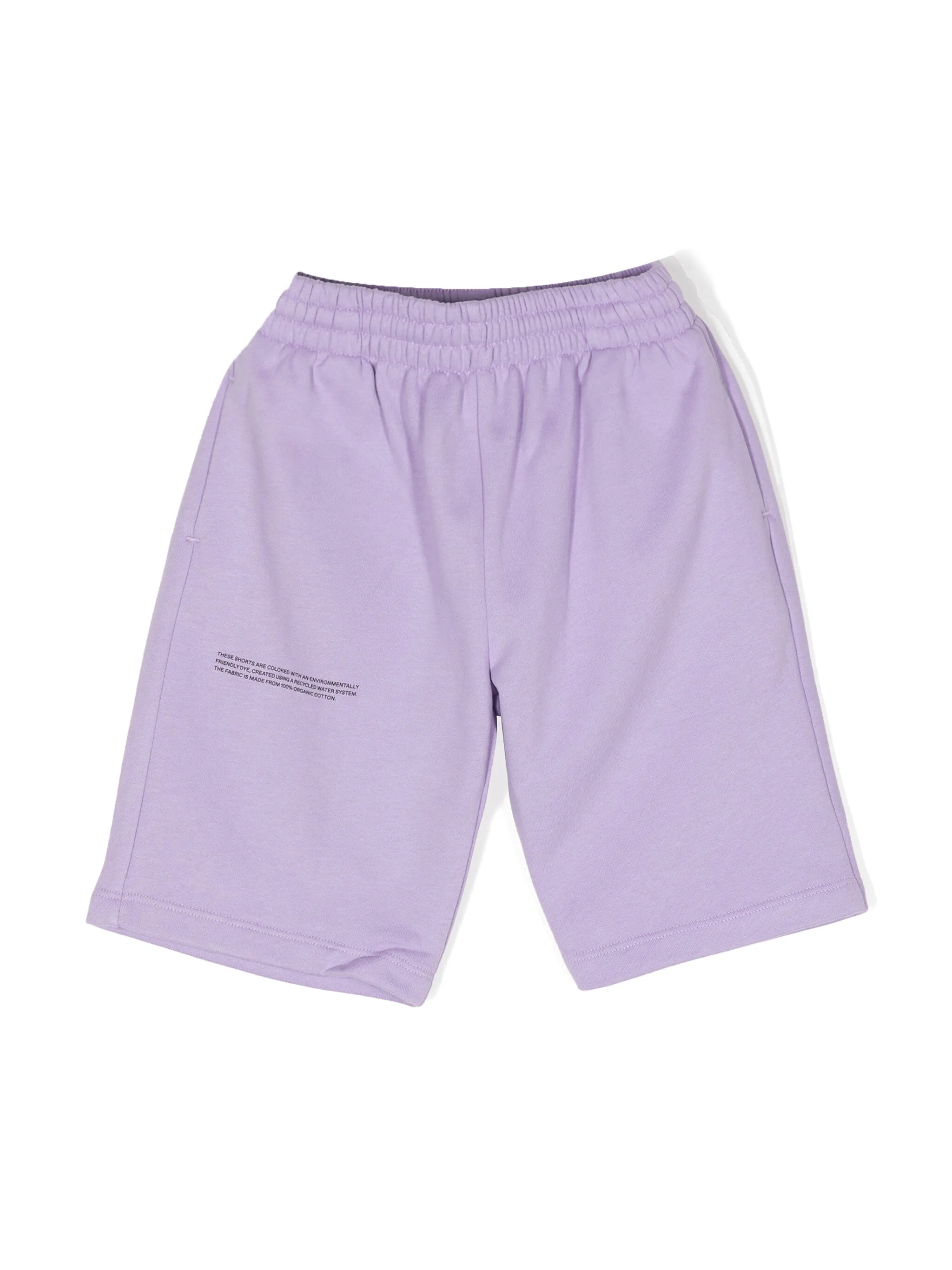 

Спортивные шорты с принтом Pangaia Kids, фиолетовый