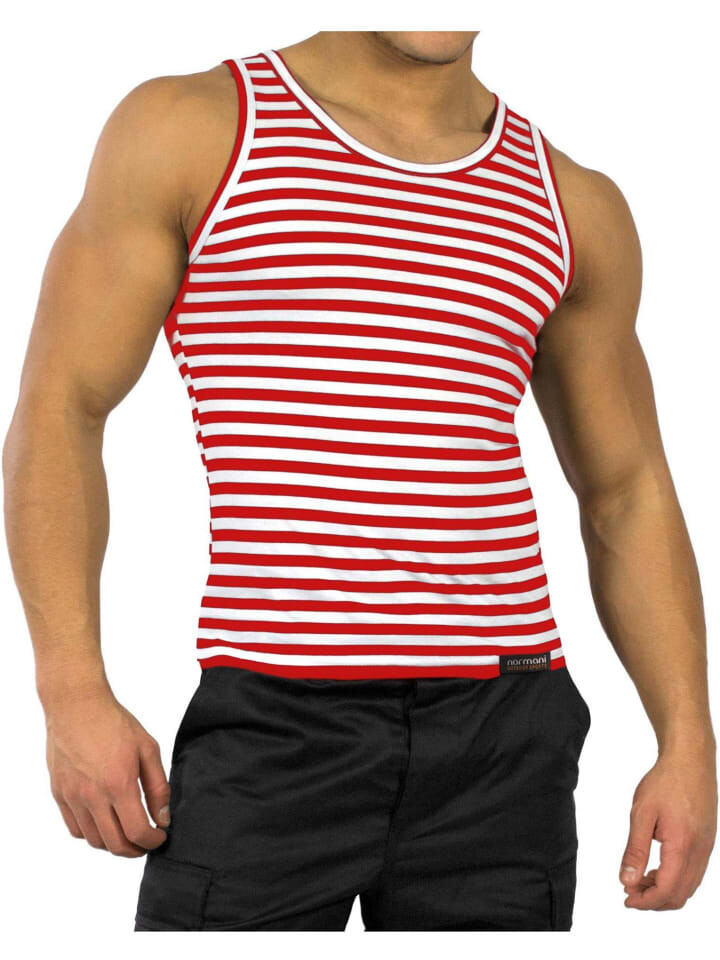 

Топ Normani Outdoor Sports Marine Tank, цвет rot/weiß