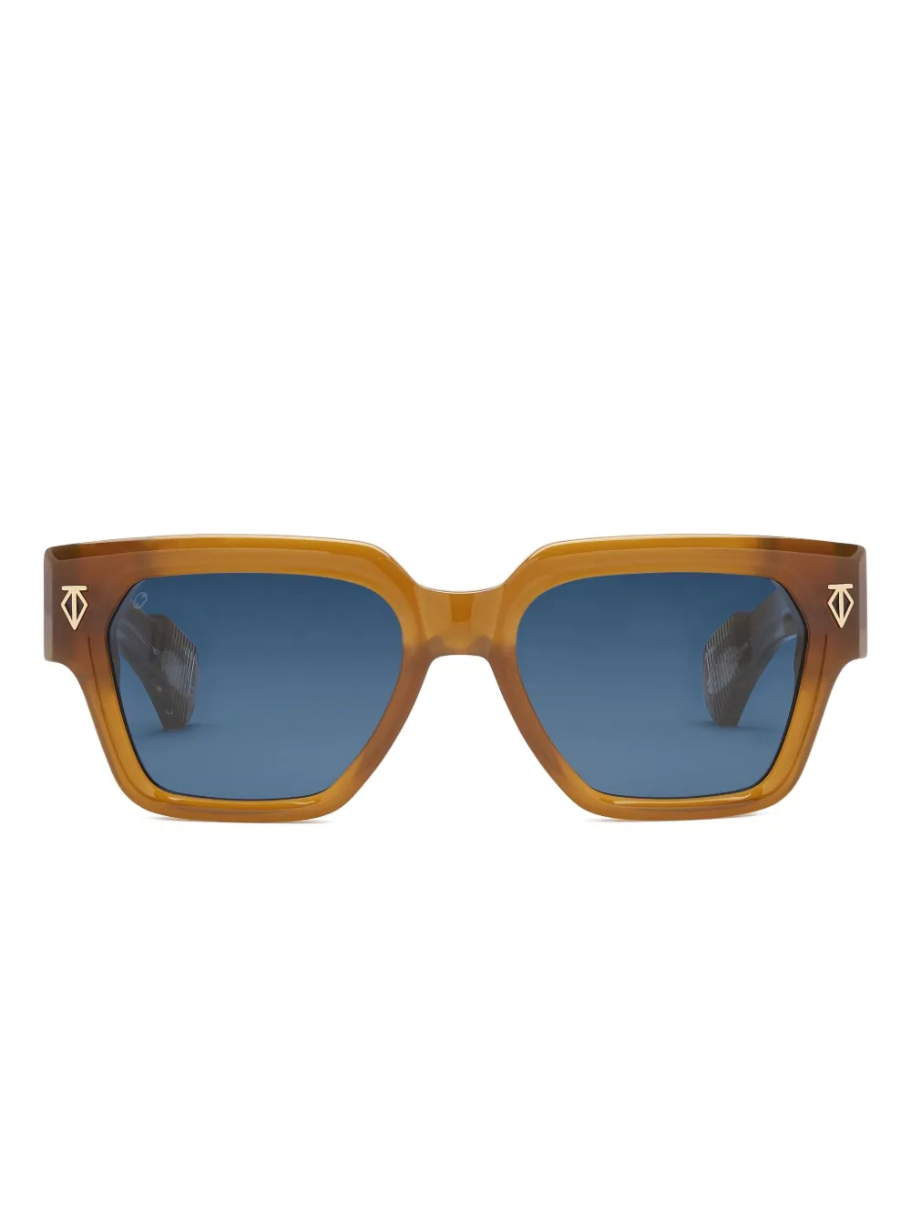 

Солнцезащитные очки в квадратной оправе T Henri Eyewear, коричневый