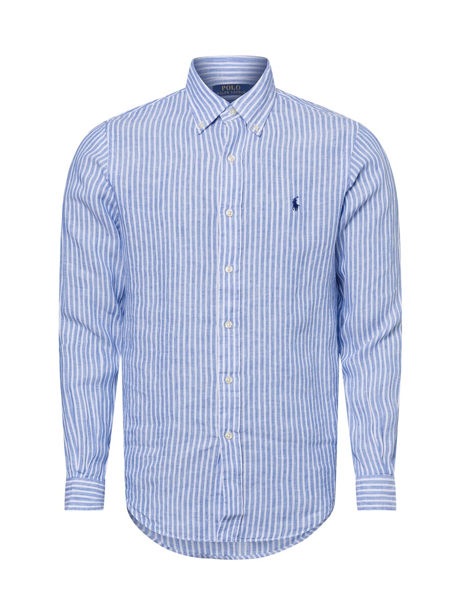 

Рубашка Slim Fit на пуговицах Polo Ralph Lauren, светло-синий