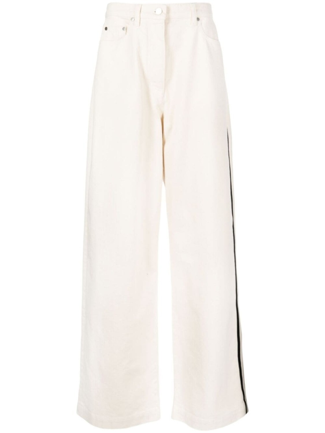 

Peter Do high-rise wide-leg jeans, белый