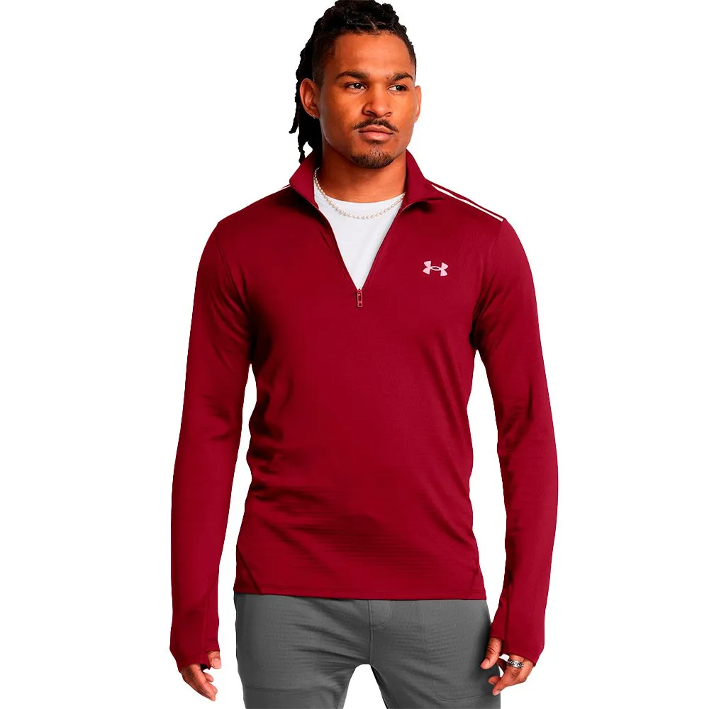 

Футболка Under Armour Vanish CW half zip long sleeve, красный