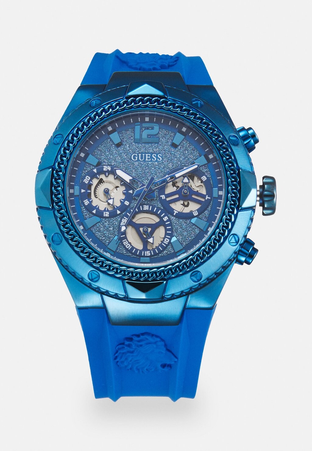 

Часы MANE Guess, цвет blue