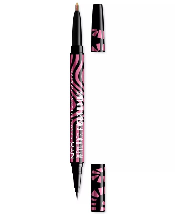 

Подводка для глаз Beetlejuice Suit, 0,06 унции Nyx Professional Makeup, цвет Green Chrome