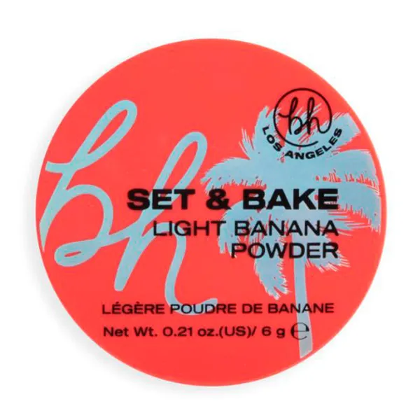 

Закрепление порошков Set & Bake Light Banana Powder Bh Cosmetics, цвет light