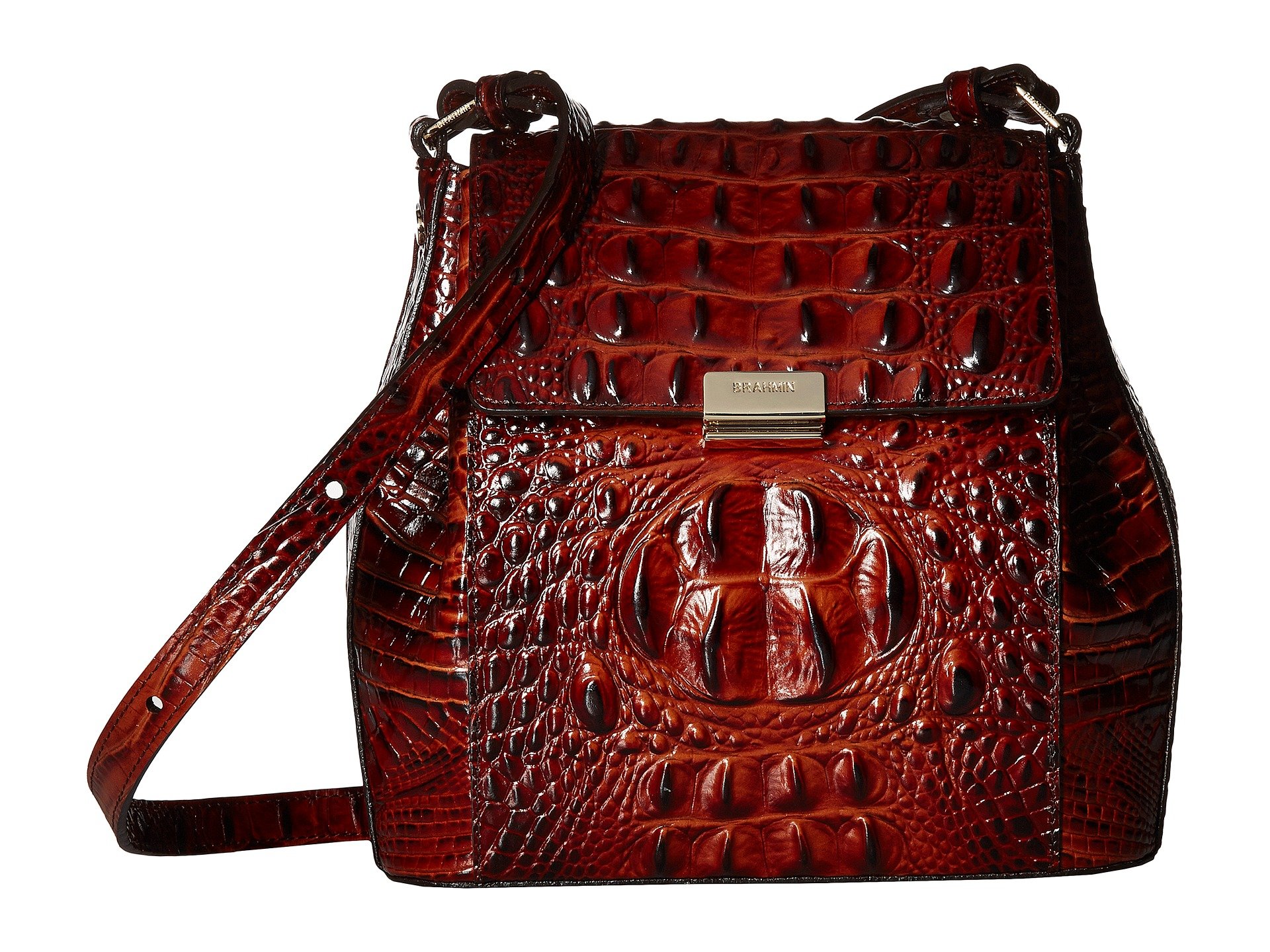 

Сумка кросс-боди Brahmin Melbourne Margo Crossbody, цвет Pecan