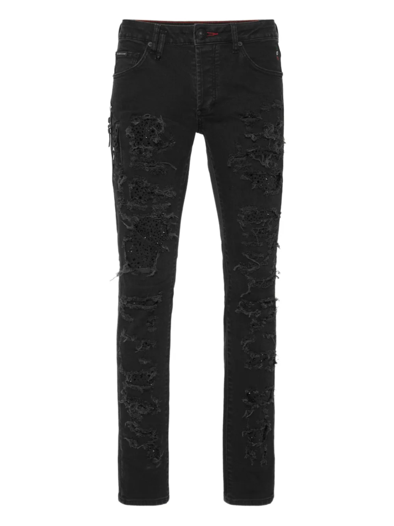 

Philipp Plein джинсы Rock Star, черный