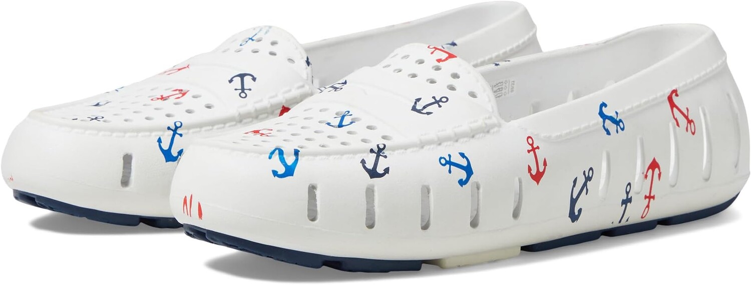 

Лоферы Floafers Posh Driver, цвет White Anchor Multi