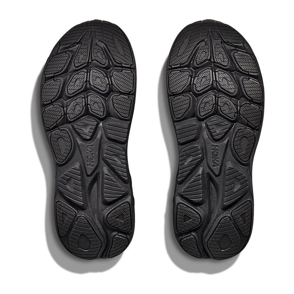Беговые кроссовки Hoka Clifton 10 (мужские), Black/Black — фото 3