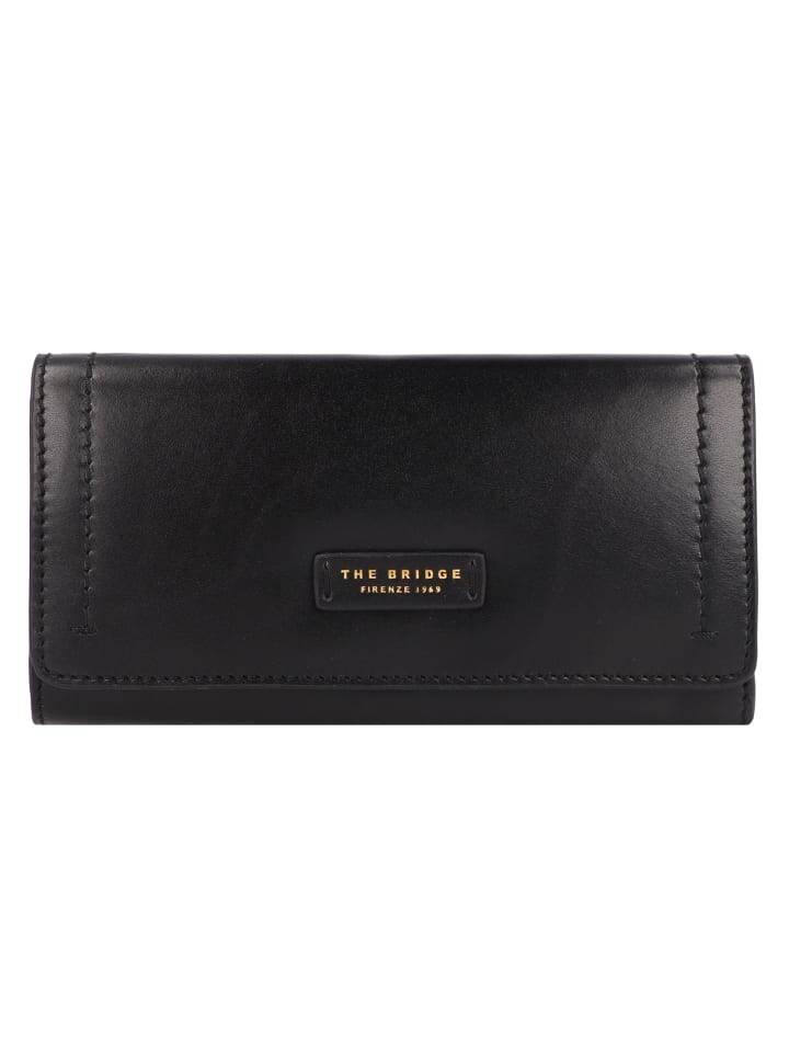 

Кошелек The Bridge Fiona RFID Schutz Leder 19 cm, цвет nero