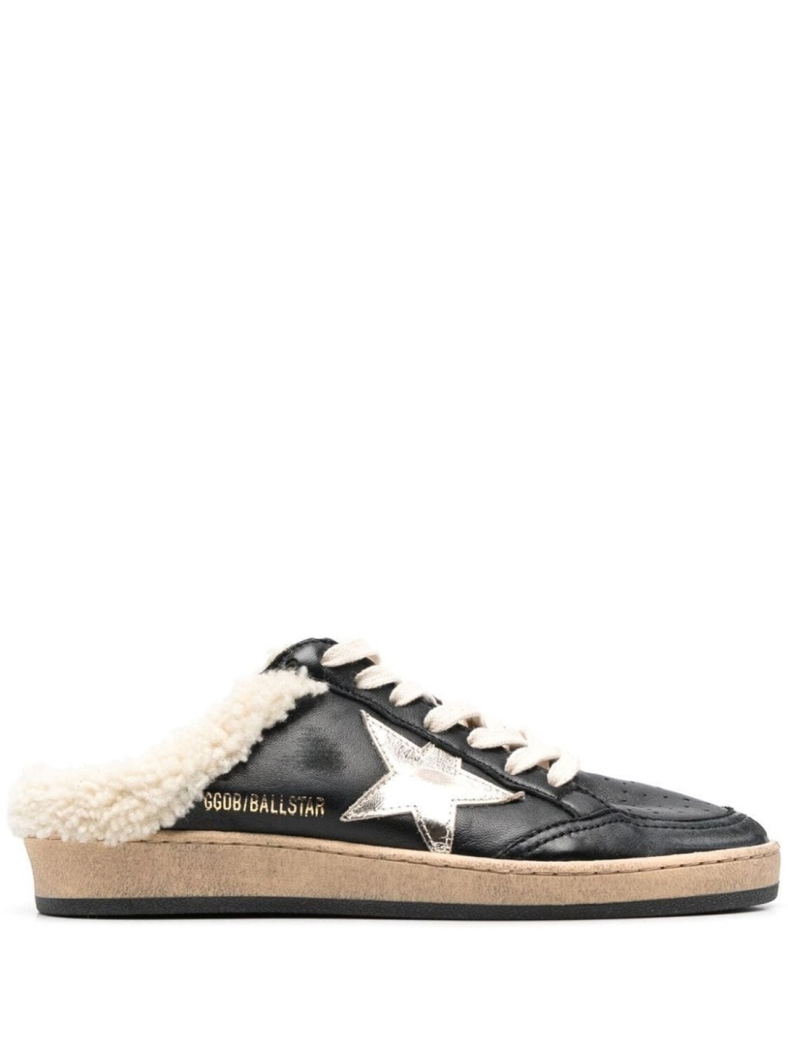 

Golden Goose кеды Ball Star Sabot, черный