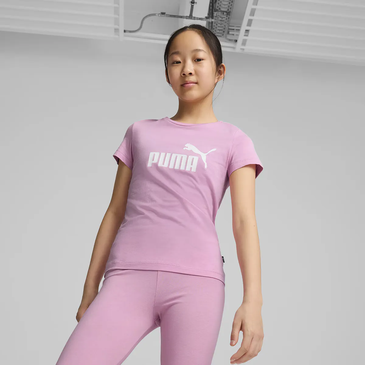 

Футболка для девочек с логотипом Puma ESS G, розовый